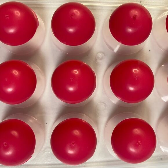 NWT Cook's Kitchen Red Ice Cube Tray 21 Small Dome Ice Cubes or Snacks Pack of 2 - Picture 10 of 10